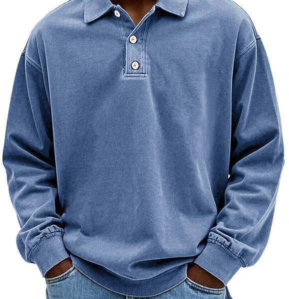 Caspian - Herren Langarm-Polo von bester Qualität